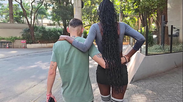 Download Video - Jenny Pretinha&comma; 20 years Brazilian tall ebony beauty with perfect breasts&comma; gives her ass on the street for 10usd &lpar;DAP&comma; Anal&comma; 2on1&comma; big cock&comma; streetworker&rpar; OB532