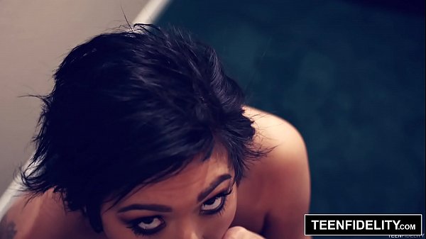 TEENFIDELITY Aubrey Luna Rides Cock for Creampie