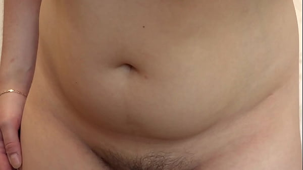 Piss standing from a brunette with a beautiful ass in a swimsuit. Wet hairy pussyin in urine. Home dirty fetish and ASMR. Amateur.