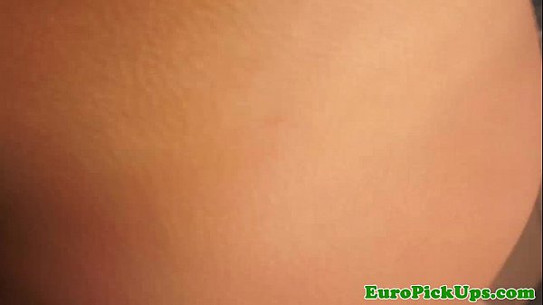 Plump euro babes picked up sex outdoors