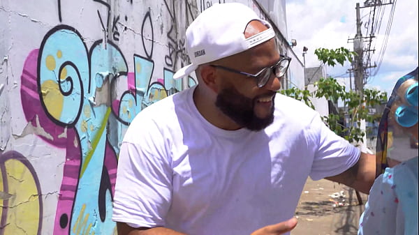 tattooed 81 year old granny DP in driving van