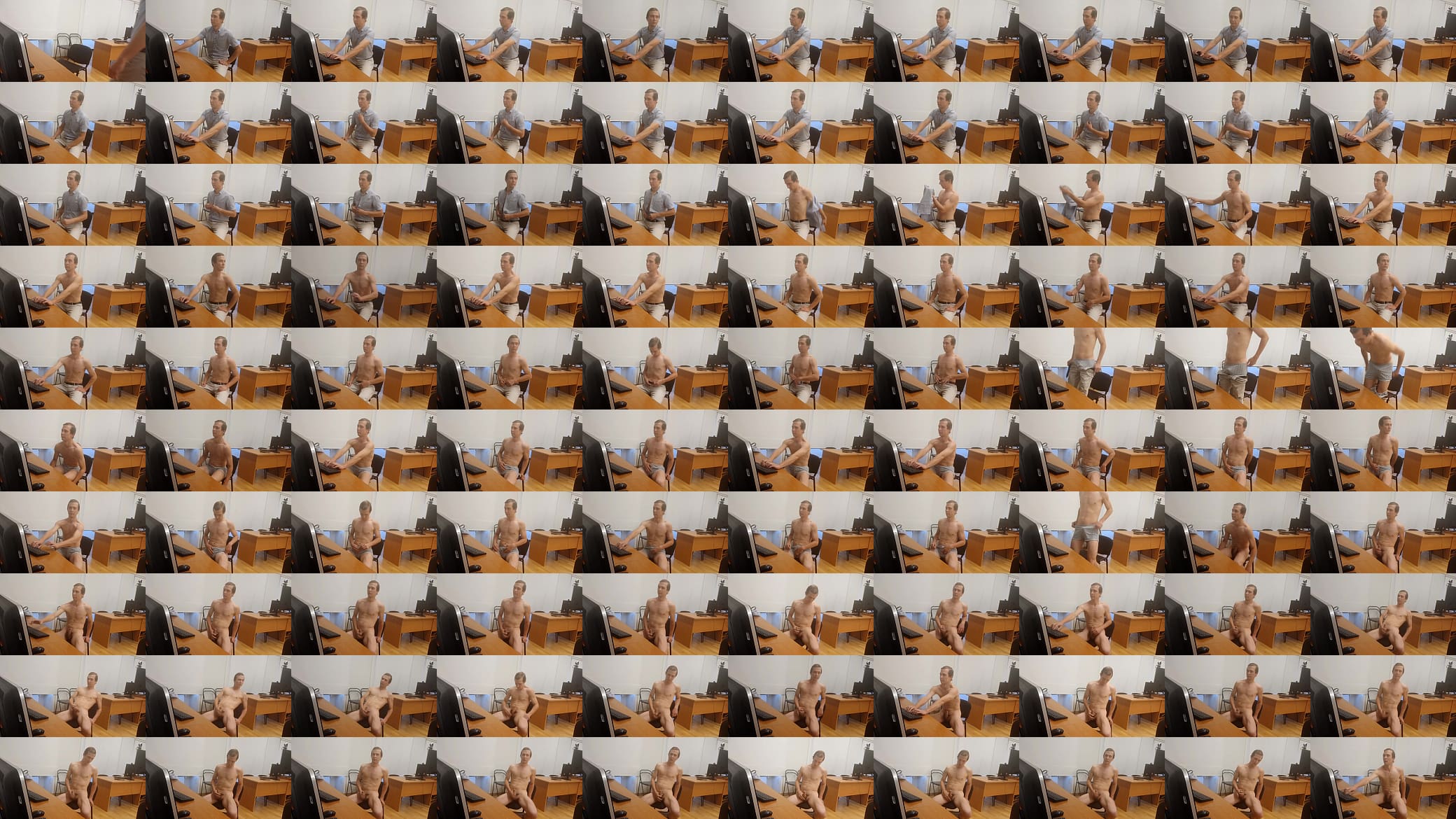 Sex model mars6mars masturbate at computer class 预览图