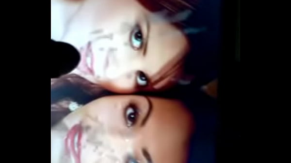 Download Video - Cum Shot Tribute Two Cute Girls Face