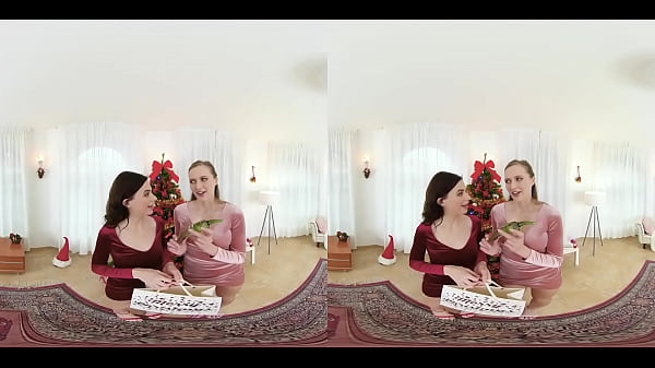 Czech VR 390 - Free Christmas VR Porn Experience With TwoHorny Sluts
