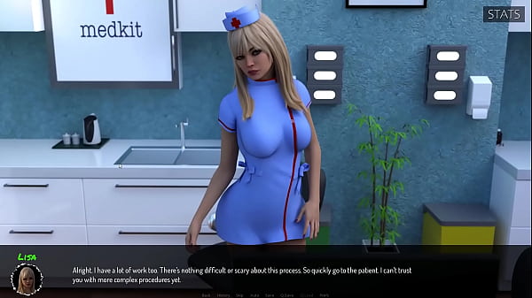 Dr. Harris has anal sex with his wife in the office - Medical Special Care - 10KI - Day 2
