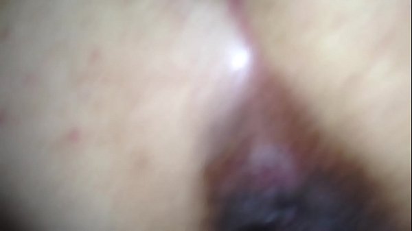 Cuming twice on my wife open asshole double cum