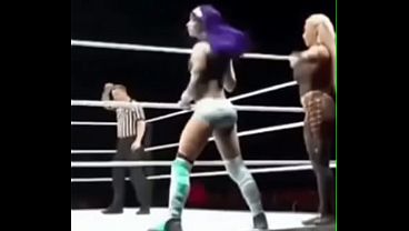 Sasha banks ass jiggly