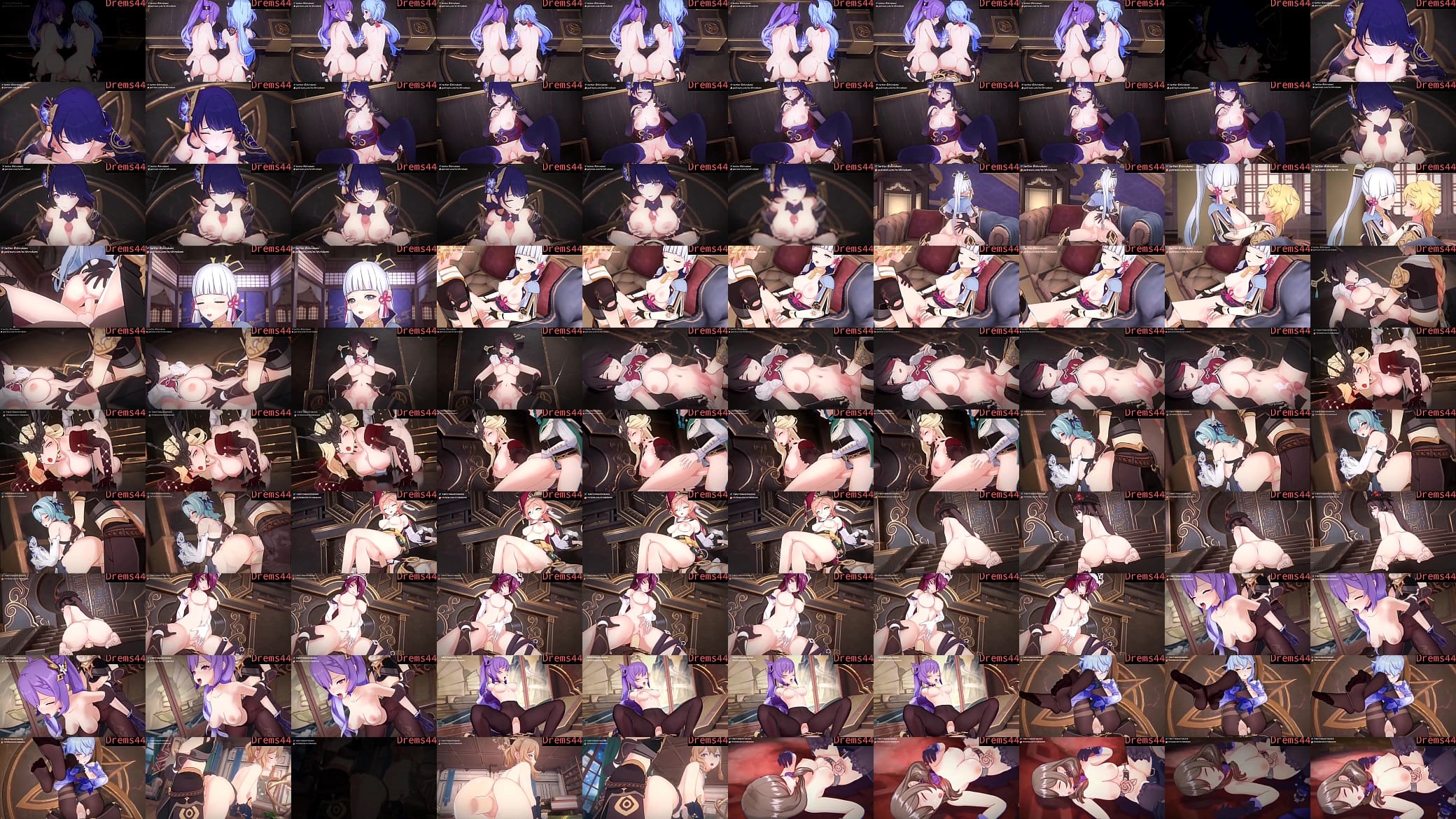 Compilation of Sex for Genshin Impact ( fubuki) 预览图