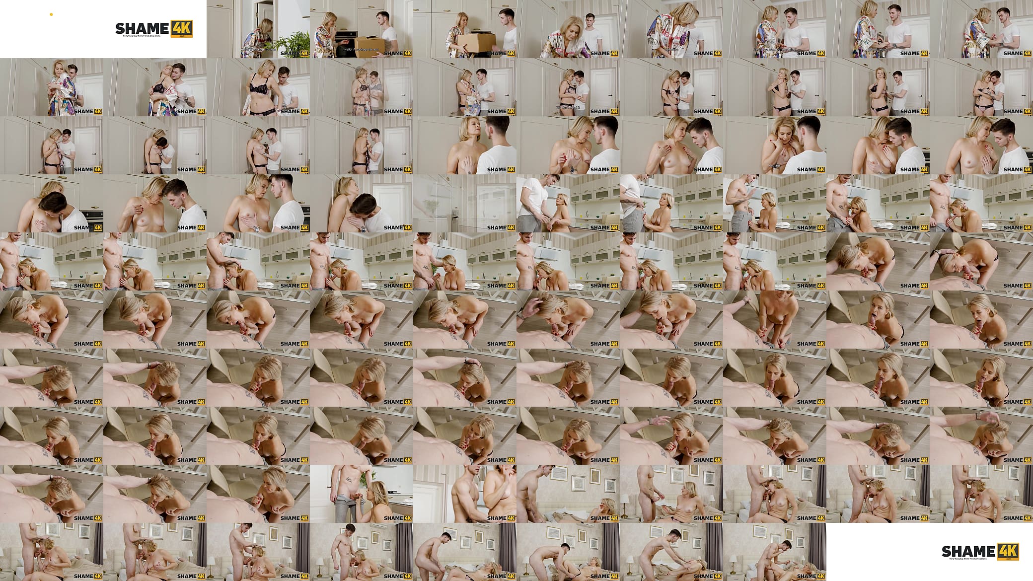 SHAME4K. Older woman has sex with naughty guy next to her hubby 预览图
