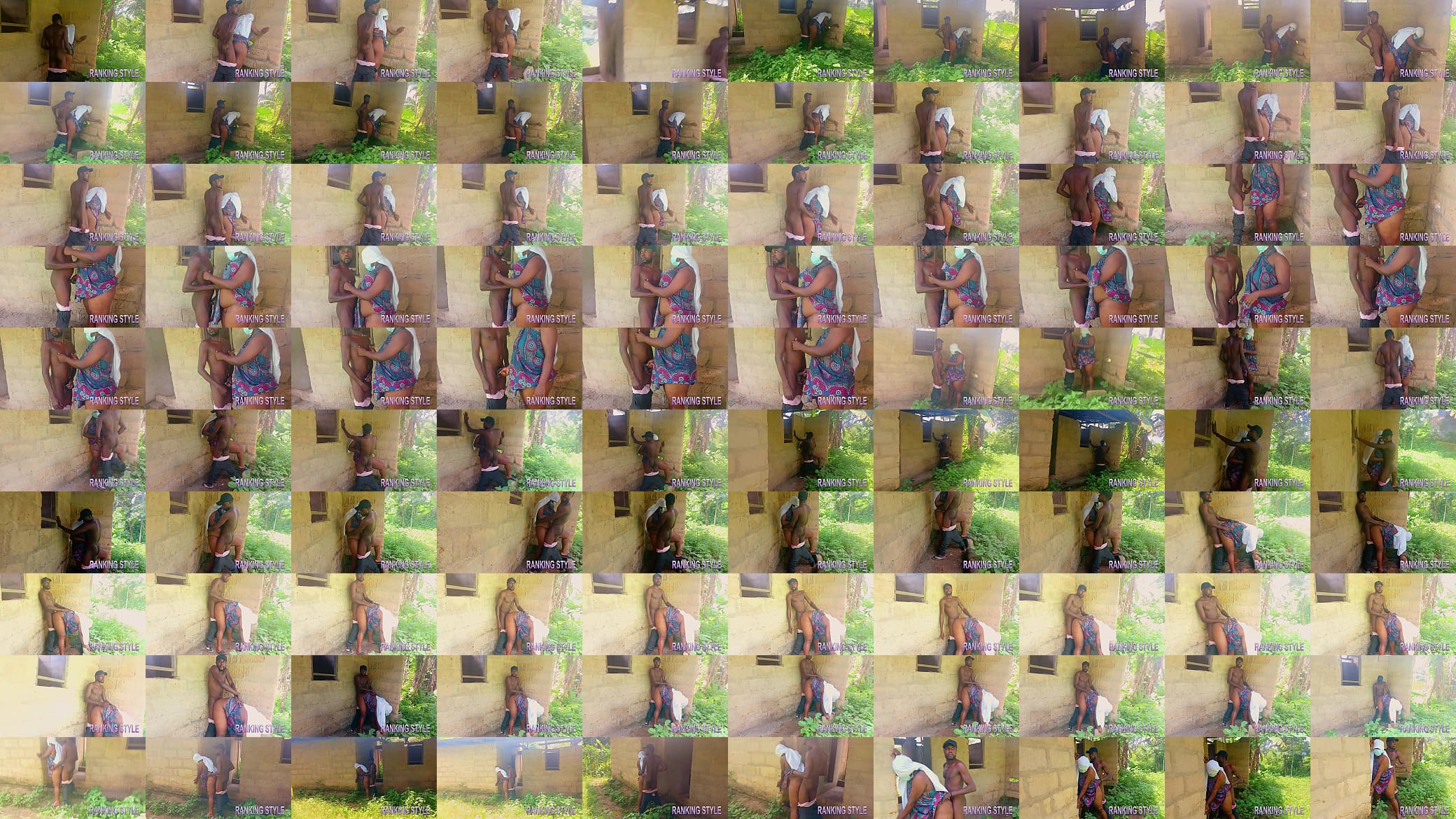 African BBW doggy fuck 预览图