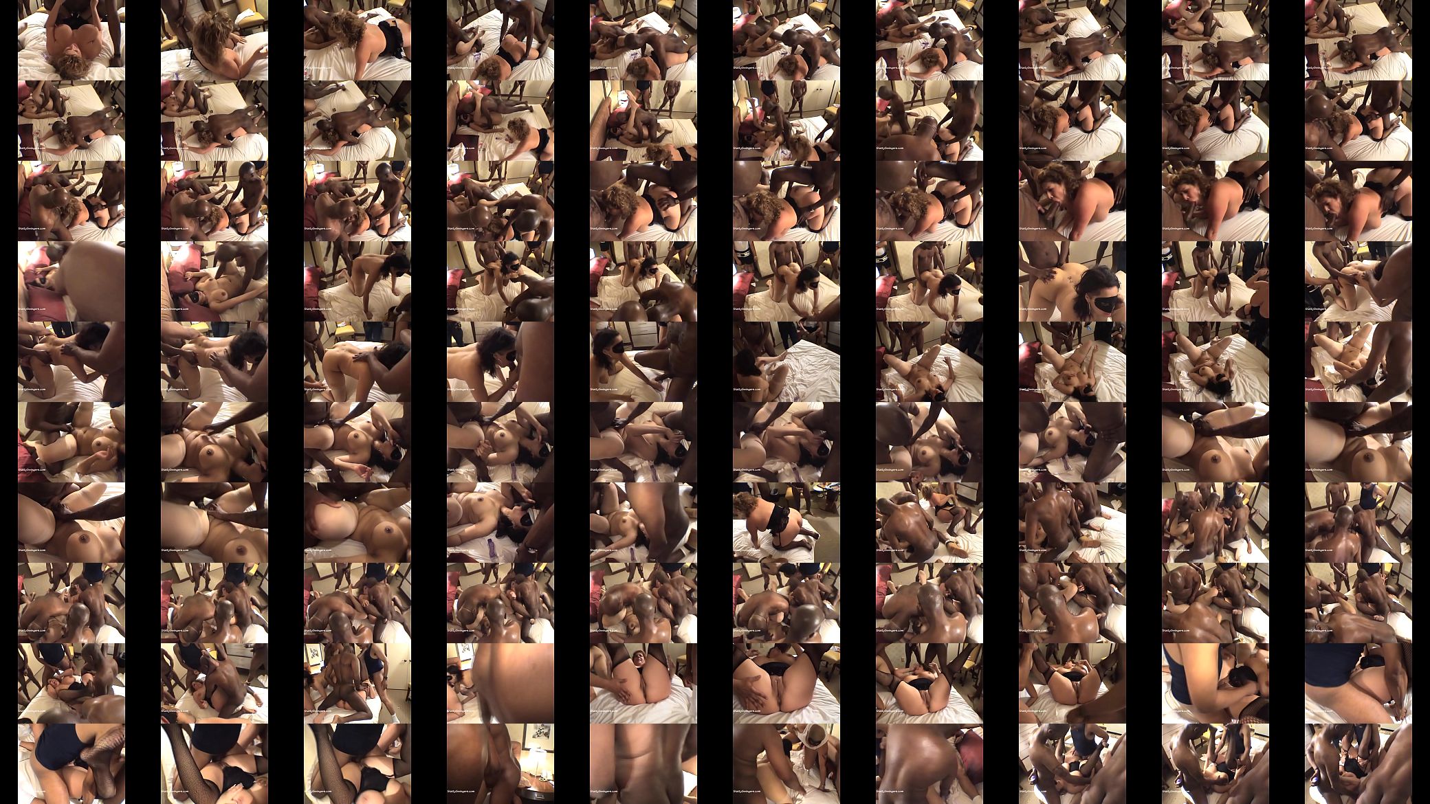 Part 4 of a interracial orgy in a Manhattan hotel. 预览图