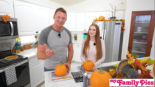 Download Video - Harley Love Says "Stepdad&comma; Show Me How to Eat My Halloween Pie" &ndash; Creamy Pussy Feast