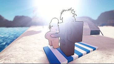 Latina Baddie Gets DESTROYED By BBC On Beach (ROBLOX)