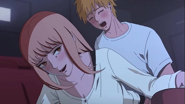 Download Video - Chainsaw man&comma; Sex at the cinema &vert; Hentai animation
