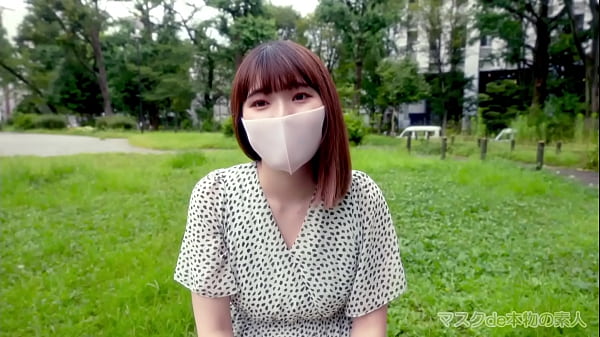 "Mask de real amateur" 19 years old, F cup, 2nd round of vaginal cum shot in the first shooting of a country girl's life, complete first shooting, living in Kyushu, sports beauty with of basketball history, "personal shooting" original 174th shot
