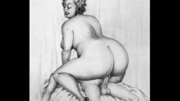 vintage erotic drawings