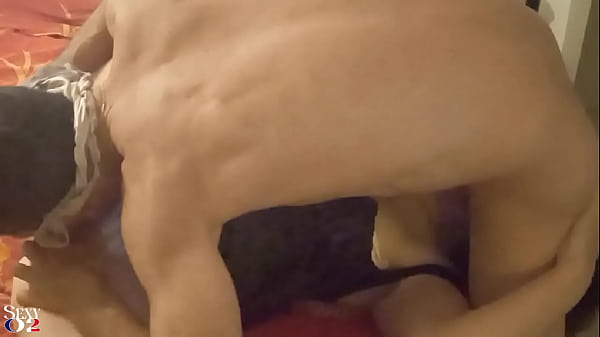 2083 (01) - French Amateur, Black Satin Tight Dress, Satin White Panties, Doggystyle, Blowjob, Deepthroat, POV