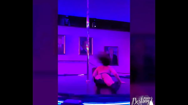 Destiny Mae - Working that Huge Oval Office Stripper Pole More and More