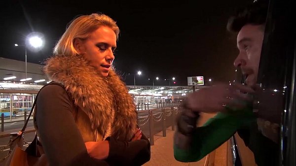 Big Titty Milf Airport Pick up and Fuck hard in Mea Melone van