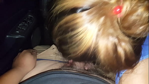 Young sucking in truck