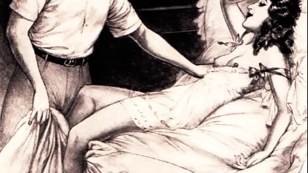 Vintage erotic drawings