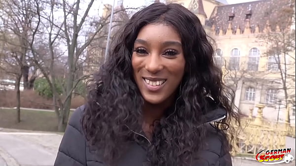 GERMAN SCOUT - BROWN EBONY BOMBSHELL FUCK TO EY...