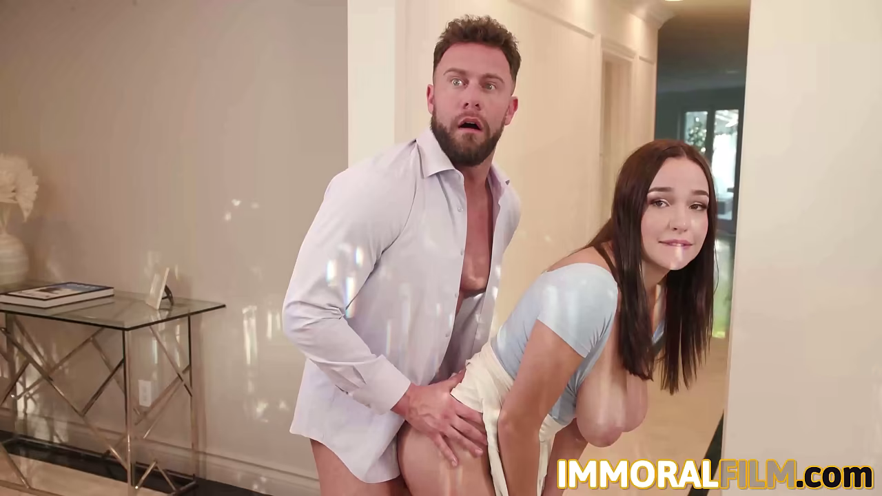 Elizabeth Skylar Discovers Her Boyfriend And Business Partner Teen Rissa May Fucking