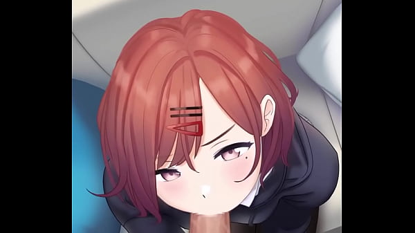 Cute Anime Girl gives you a Blowjob