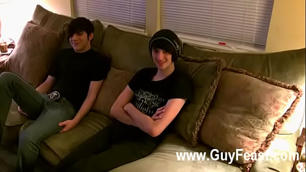 Sexy gay He's evidently pretty nervous so they ...