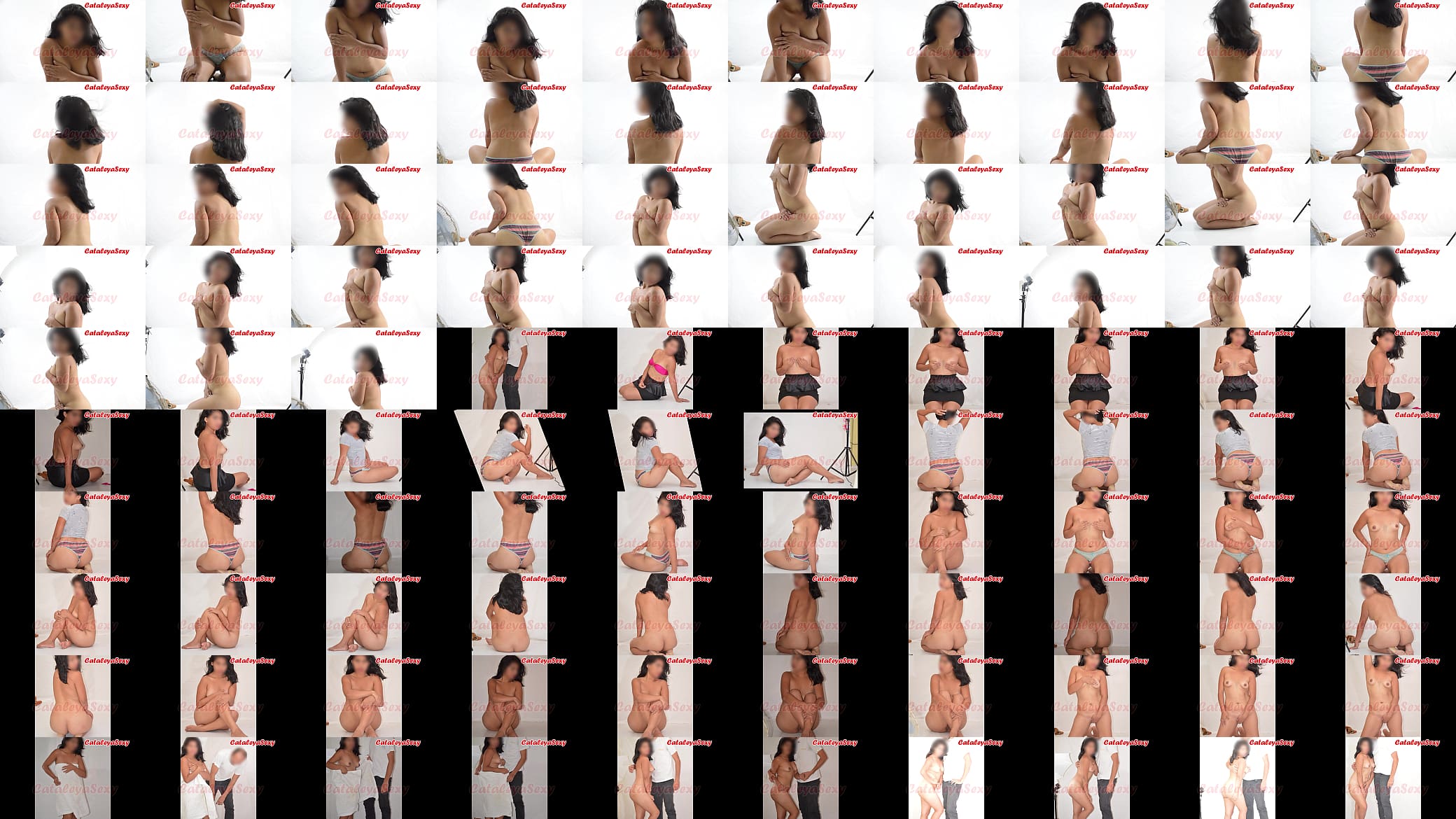 Naked photoshoot of hot model. Lucky photographer 预览图