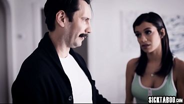 Petite Latina teen stepdaughter Savannah Sixx fucks her lonely stepdad
