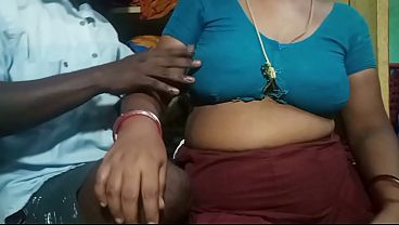 tamil village beauty aunty romance with young man