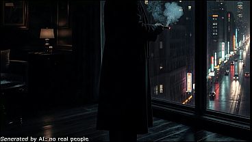 MIAMI NOIR – EPISODE 10: “SEASON FINALE” (AI movie), (Piss AI movie)