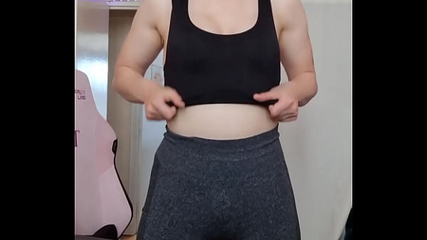 Melody is smoking hot, Stripping oiling and plugging her fat ass