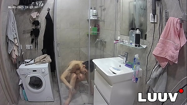 LUUV. Beautiful Alice, used to reality show cameras, enjoys demonstrating her intimate shaving routine in the shower