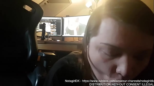 NotagirlDK - Chubby white femboy sucks BBC