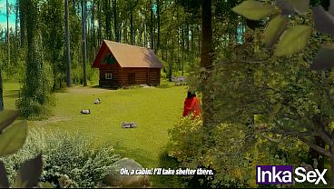 INKA SEX - Snow White is fucked by the seven dwarfs and throws the apple out of her anus - Vivian Lola