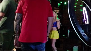 blond babe surprise me.