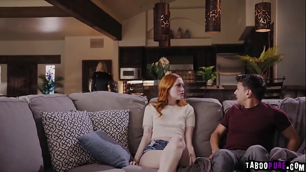 Max Fills and his stepsister Scarlet Skies caught fucking by their stepmom Serene Siren after seeing them in the camera