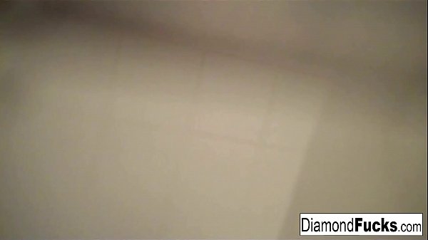 Diamond Decides To Get Wet And Wild In The Shower