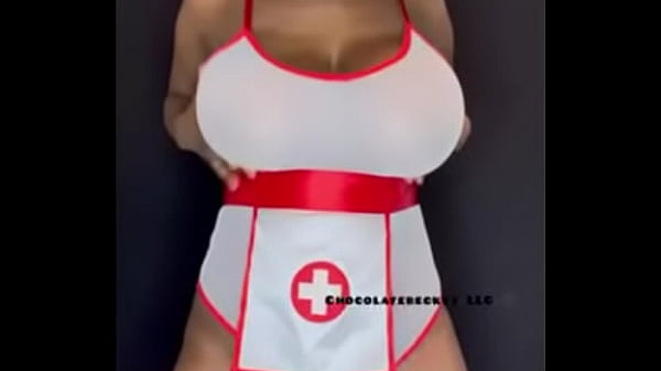 Chocolatebeckyy BIG tits , oiled up nurse