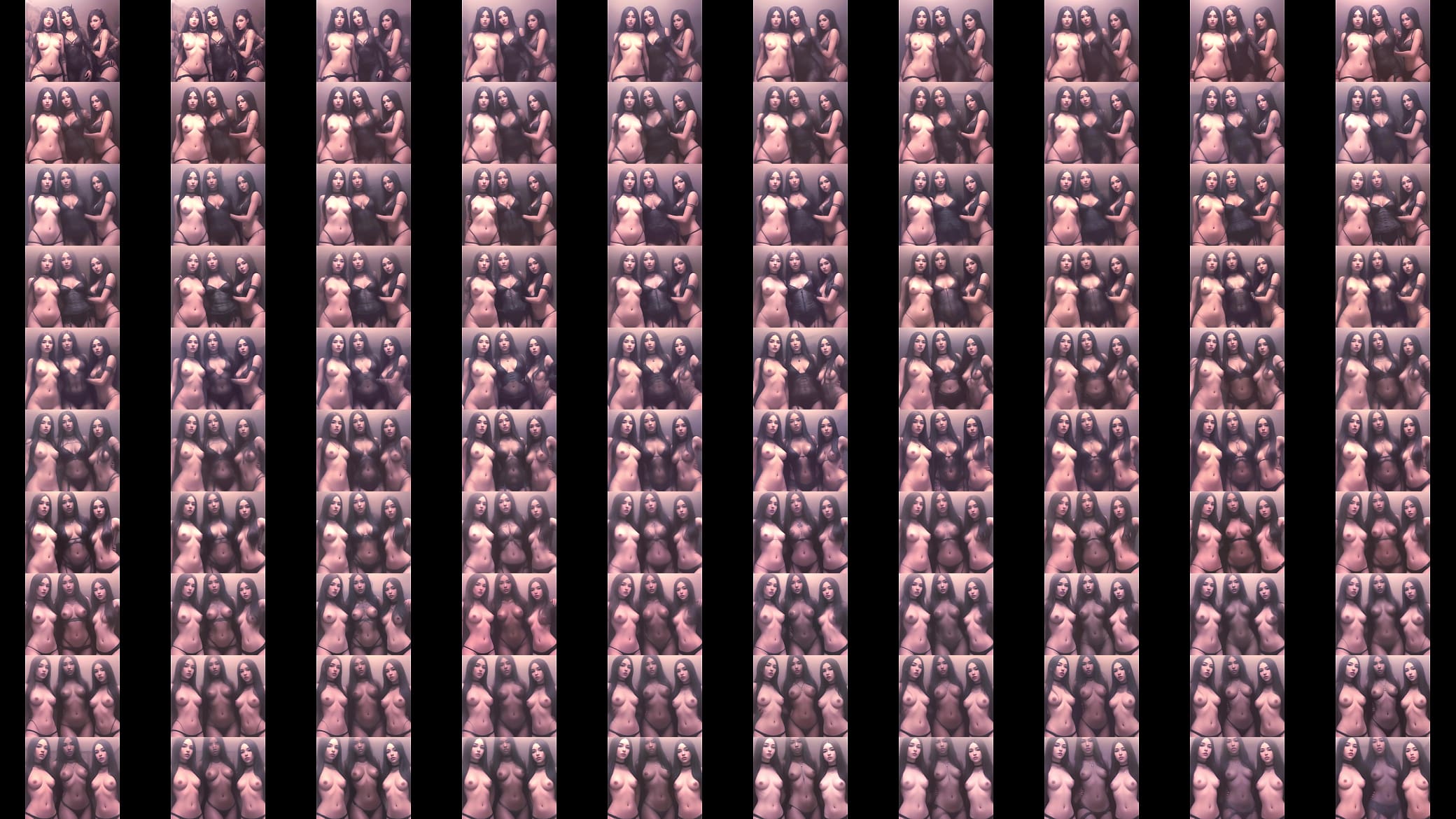 3 AI girls 预览图