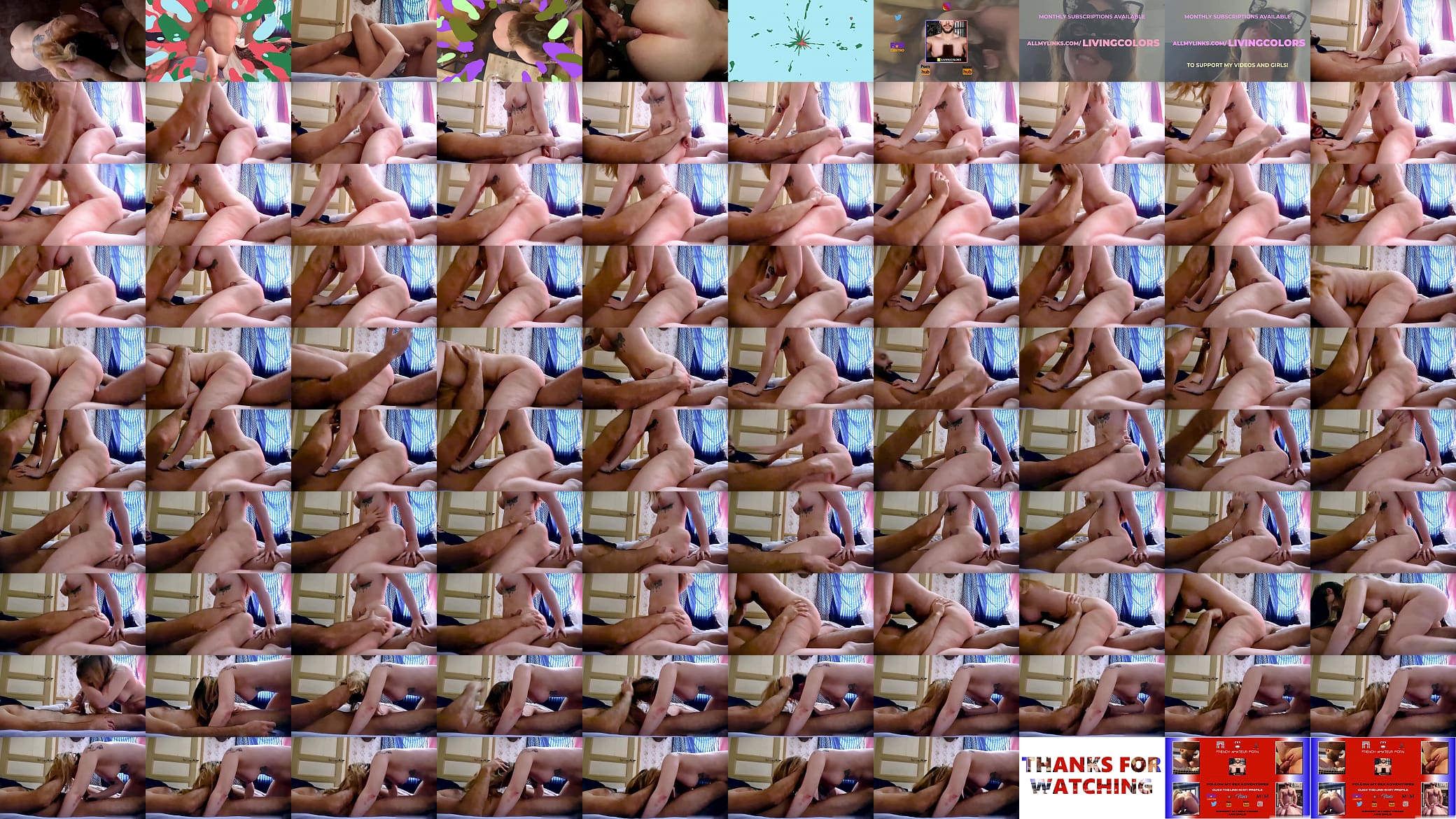 FREE - TATTOOED FRENCH BRUNETTE HAS HER MOUTH AND PUSSY FUCKED FROM BEHIND PART 2 预览图