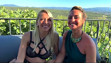 Pam et Ashley, très coquines avec une bite