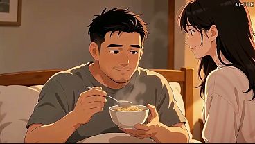 In front of my elder brother's prese, My sister-in-law actually did such a thing to me.This is just too exciting. Episode 3 AI-generated