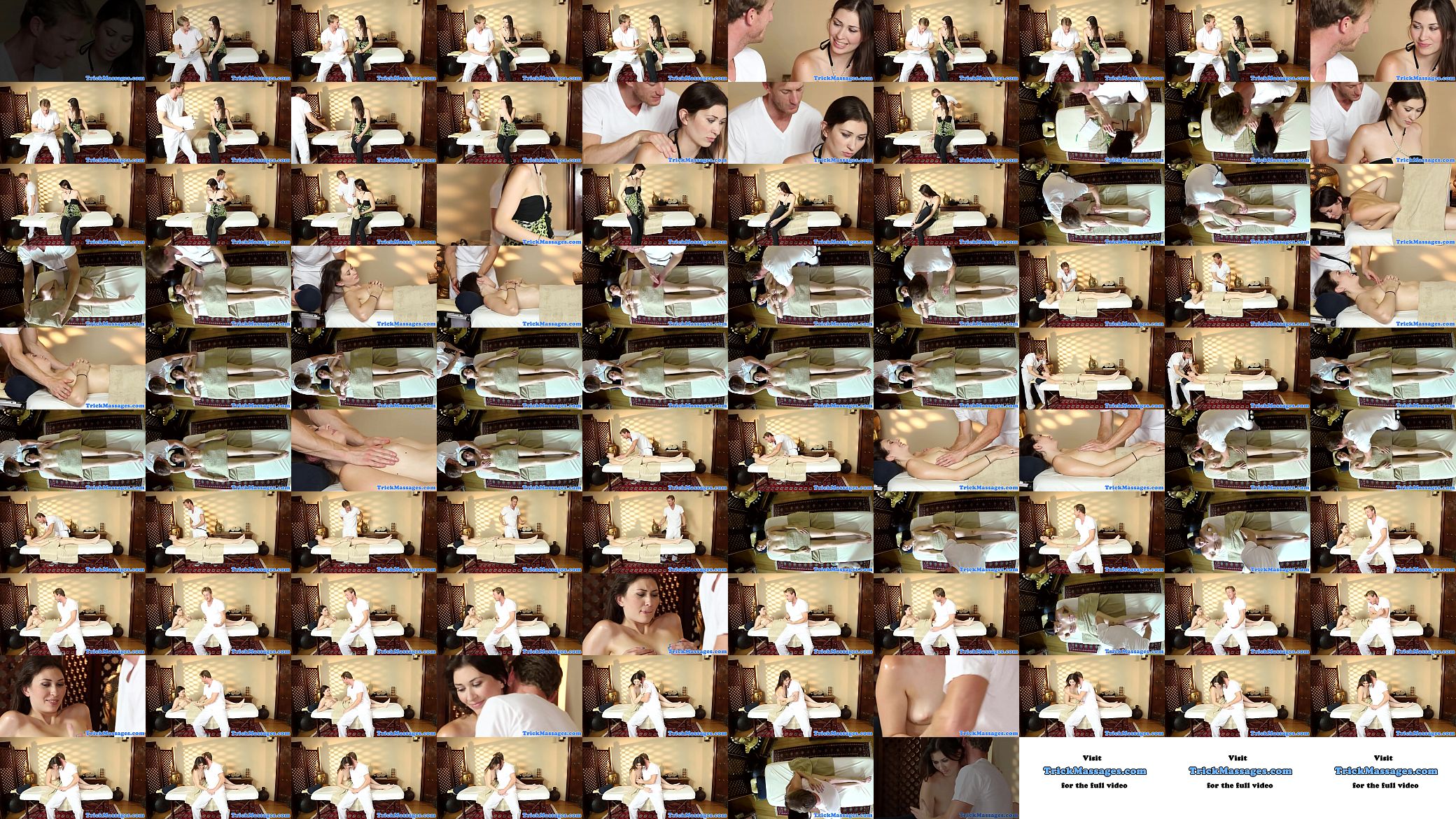 Filmed young beauty gets massaged 预览图
