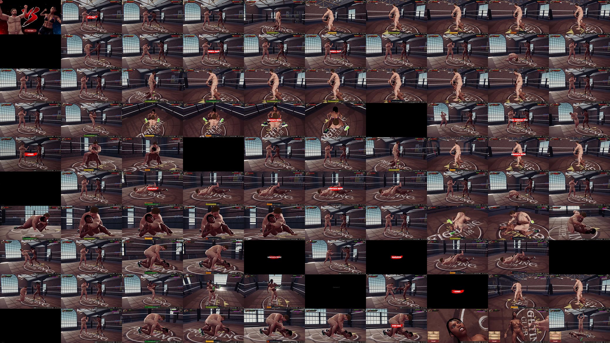 Ethan vs Dela (Naked Fighter 3D) 预览图