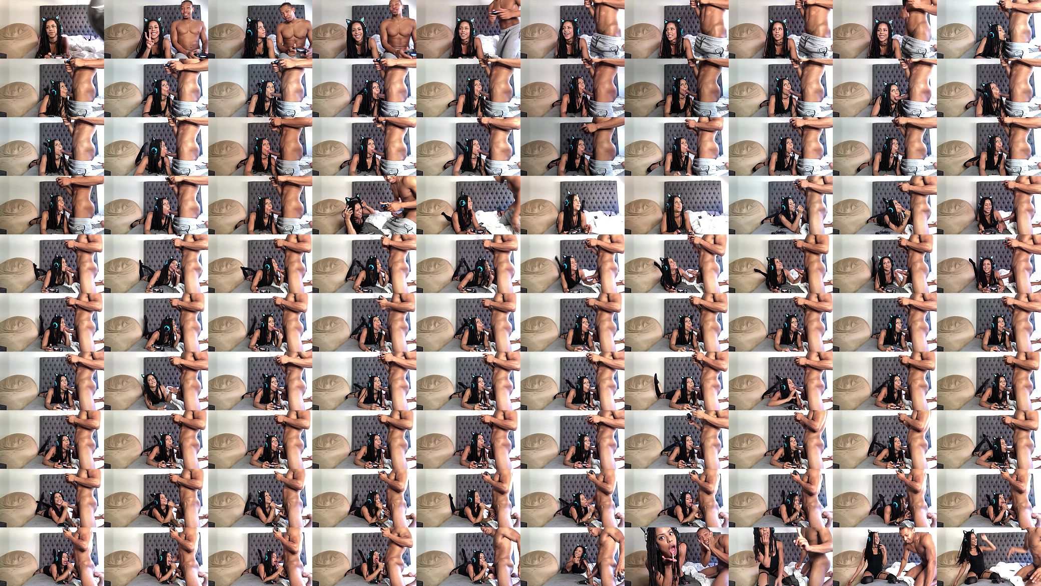 Kira Noir distracts him by sucking his BBC 预览图
