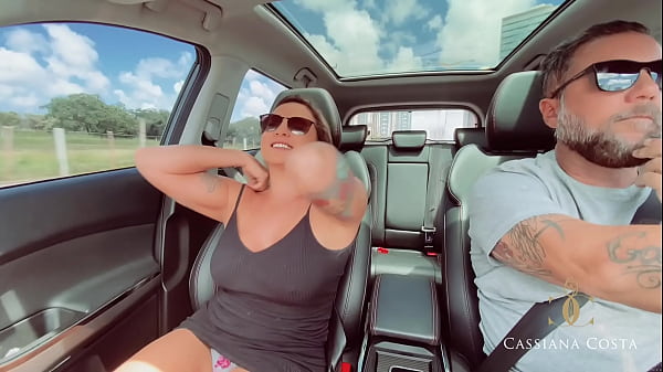 I was in the car very horny, I went to my friend and she was sucking a GIANT HARD DICK, I SNAPED it and sat on it until I was filled with MILK.