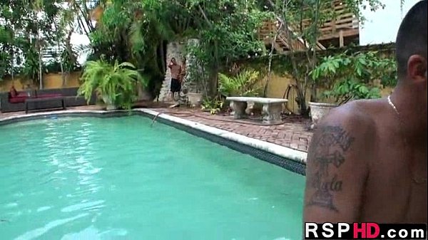 Pool party orgy  Lynn Love, Roxy Love 3